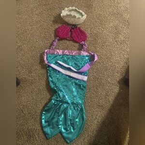 Large Dog Mermaid Costume